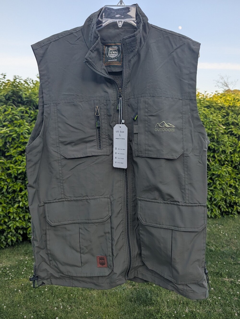 Men's Gray Vest